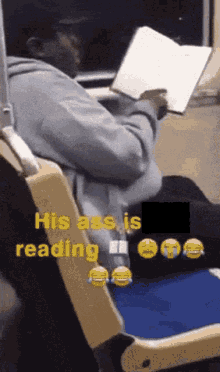 Black Guy Reading Fast GIF