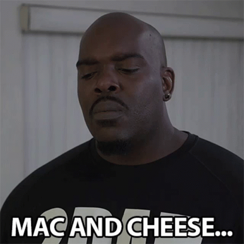 Black Guy Saying Mac And Cheese Meme GIF