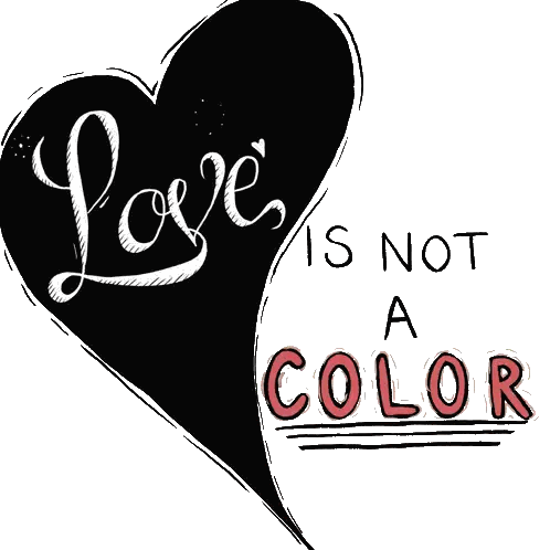 Black Heart With Love Is Not a Color