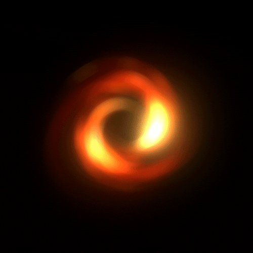 Black Hole M87 Swirl GIF