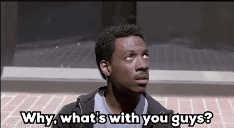 Black Jacket Man Asks Why What's With You Guys GIF