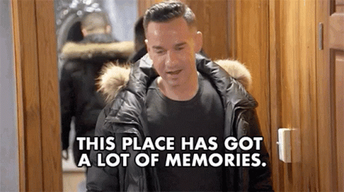 Black Jacket Man Says This Place Has Memories GIF