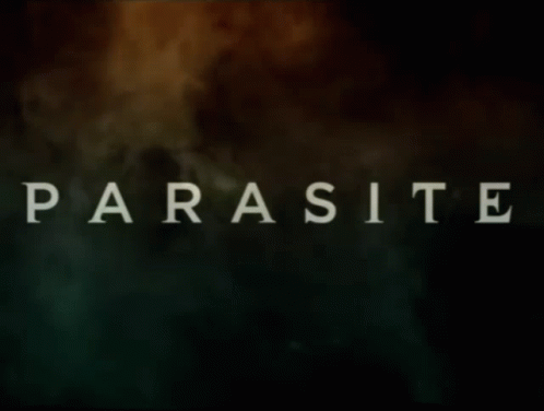 Black Jacket Man Telling Woman I Have A Parasite GIF