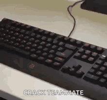 Black Keyboard Beside Computer