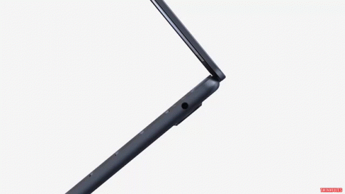 Black Laptop Blue Screen Red Arrow Pointing Right GIF