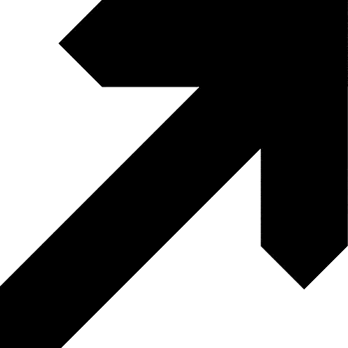 Black Left Arrow Shadow
