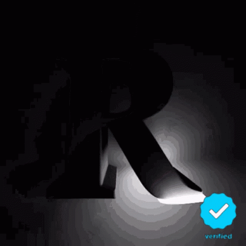 Black Letter R With Blue Check Mark Verified