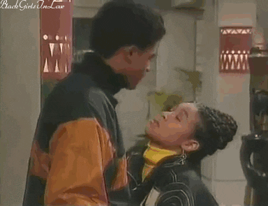 Black Love 90's Couple GIF