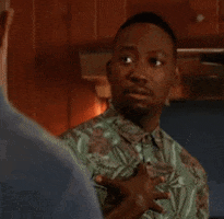 Black Man Saying Rude GIF