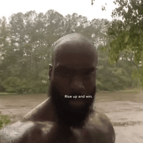 Black Man Screaming Black Man Screaming Under Rain Gif GIF