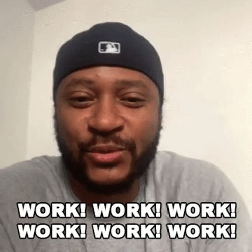 Black Man Work Work Work GIF