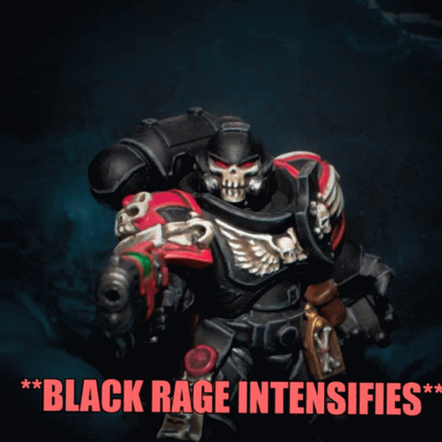 Black Marine Space Range Intensifies GIF