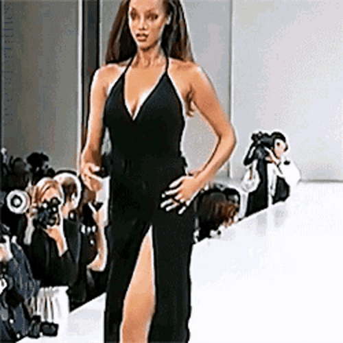 Black Model Tyra Banks GIF | GIFDB.com