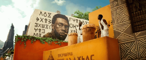 Black Panther Drums Forever Wakanda GIF