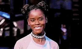 Black Panther Shuri Laughing GIF