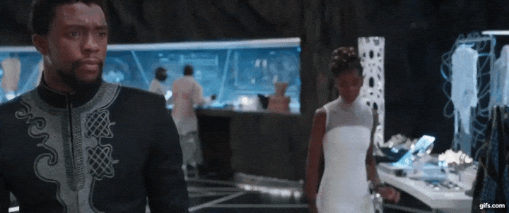 Black Panther What Are Those GIF