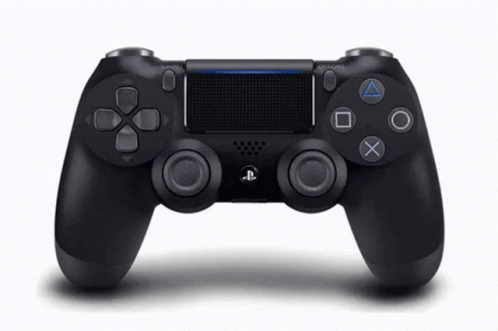 Black PlayStation Controller With Letter P