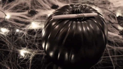 Black Pumpkin Friday The 13th Meme GIF