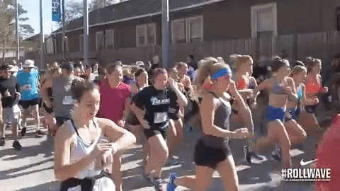 Black Rog Power Walk Marathon GIF