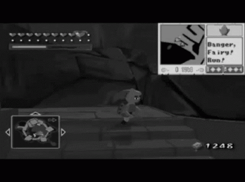 Black Screen Video Game GIF