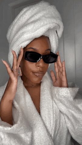 Black Shade Boujie Robe GIF