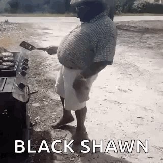 Black Shawn Cookout GIF