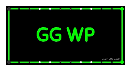Black Sign with Green GG WP