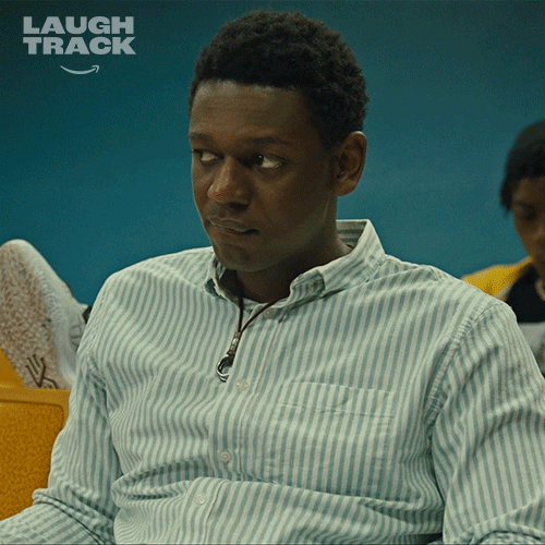 Black Student Looking Away GIF