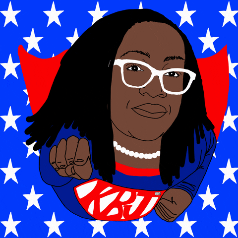Black Supreme Court Hero Woman Animation GIF