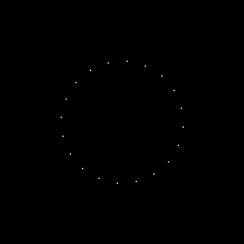 Black White Minimalist Wheel GIF