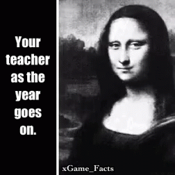 Black White Woman Your Teacher Year Goes On