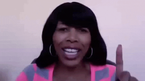 Black Woman Challenge Accepted GIF