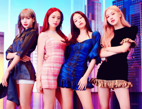 Blackpink Beautiful Modeling GIF