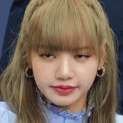 Blackpink Lisa Drinking GIF