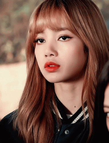 Blackpink Lisa Serious Face GIF
