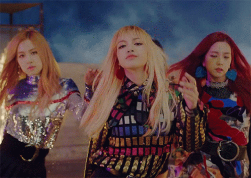 Blackpink Playing With Fire Walk GIF