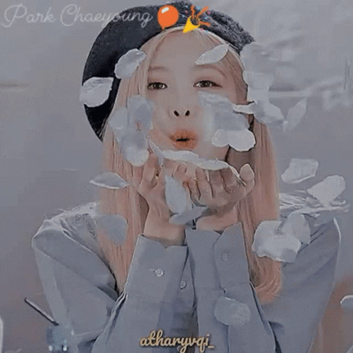 Blackpink Rose Happy Birthday GIF