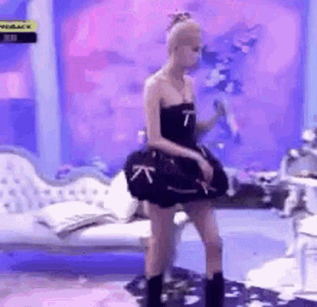 Blackpink Rose Walking Out GIF