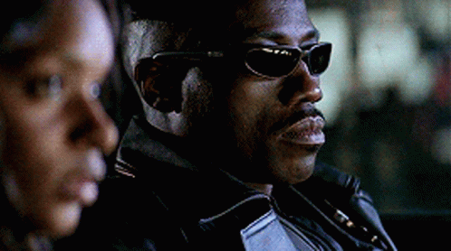 Blade Catch And Wears Sunglasses GIF