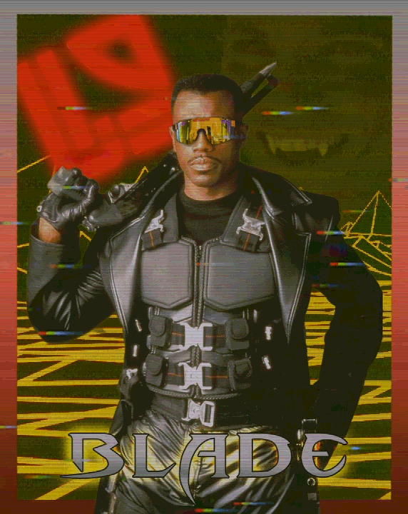 Blade Promotional Poster GIF