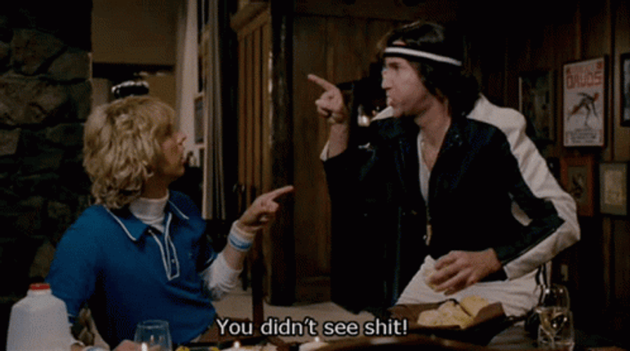 Blades Of Glory Pointing Finger GIF
