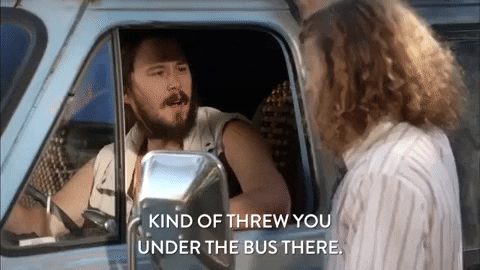 Blake Anderson Kind Of Thrown You Under The Bus GIF