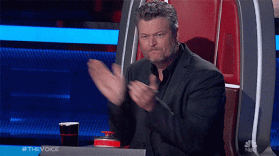 Blake Shelton Round Of Applause  GIF