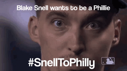 Blake Snell Wants To Be A Phillies Player And #Snelltophilly GIF