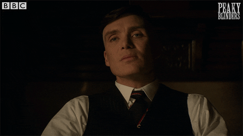 Blank Stare Thomas Shelby GIF