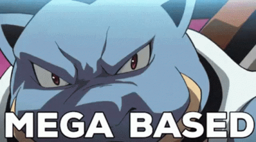 Blastoise Inleashing Mega Based Pokemon GIF