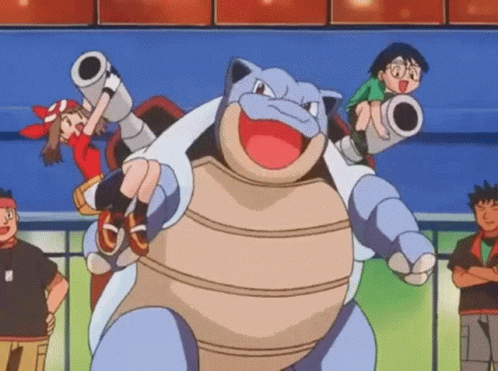 Blastoise Water Pokemon Dancing GIF