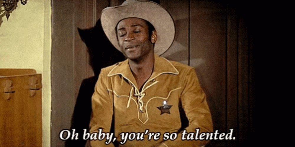 Blazing Saddle Chief Bart Impressed GIF