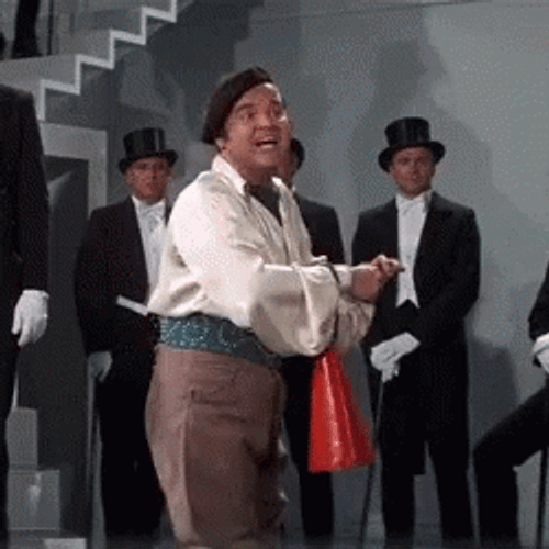 Blazing Saddles Dom DeLuise Dancing GIF