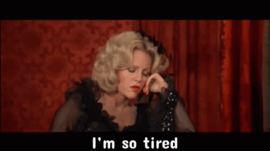 Blazing Saddles Madeline Kahn So Tired GIF